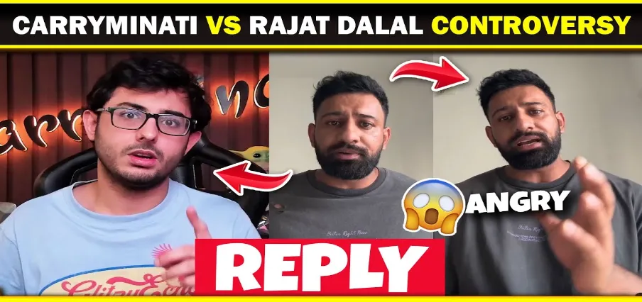 Controversy with CarryMinati