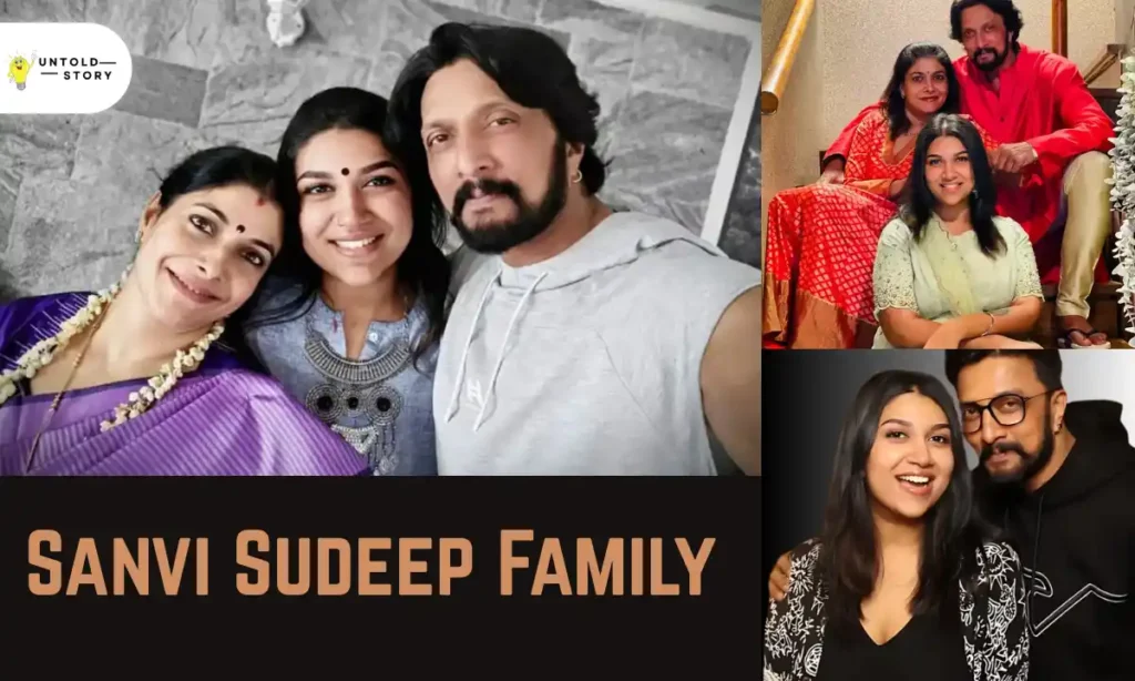 Sanvi Sudeep Family